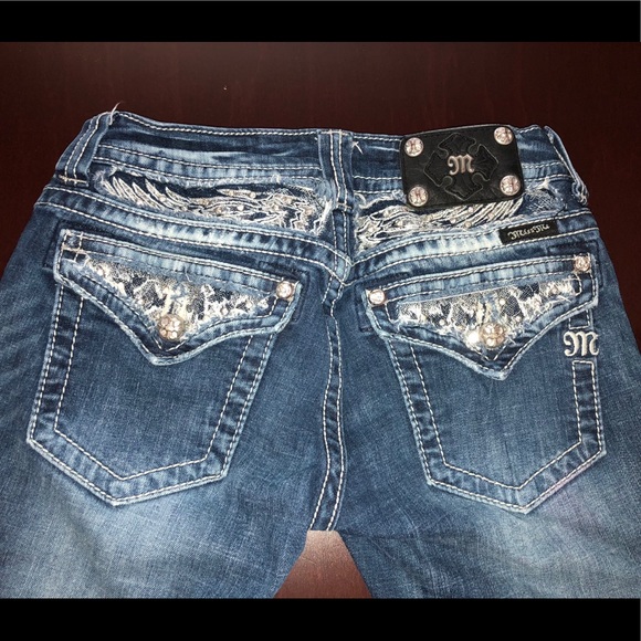 Miss Me Denim - Miss Me | Embellished Boot Cut Jeans - Sz 27